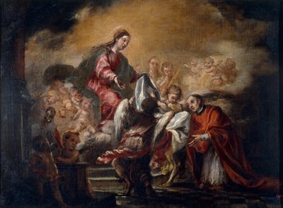 Oplegging van de Kazuifel aan Sint Ildephonsus door Juan de Valdes Leal