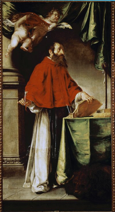 Sint Hiëronymus door Juan de Valdes Leal