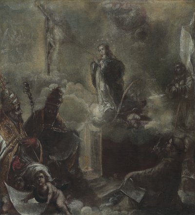 Maagd van de Onbevlekte Ontvangenis, 1675-85 door Juan de Valdes Leal