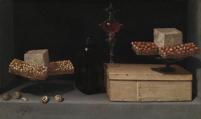 Stilleven met Snoepjes door Juan van der Hamen y Leon
