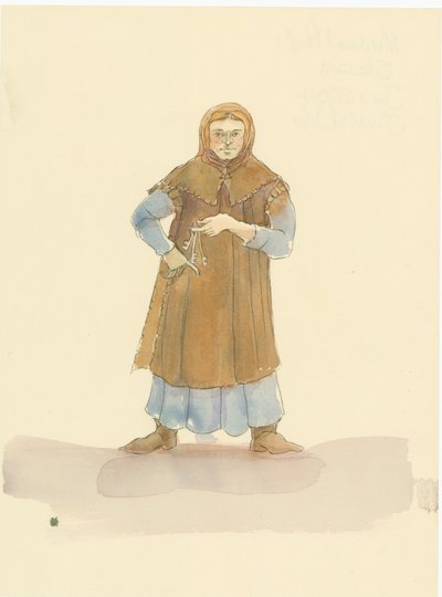 Een Middeleeuwse Rentmeester, die Verantwoordelijk was voor het Beheren van het Huis en Landgoed van een Heer, 2004 door Judith Dobie