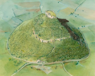 Beeston Castle, ca. 2010 door Judith Dobie