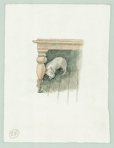 Duitse marinebombardement van Scarborough, North Yorkshire door Judith Dobie