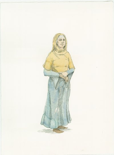 Mathilde van Vlaanderen, ca. 1066 2015 door Judith Dobie