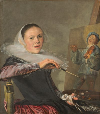 Zelfportret door Judith Leyster