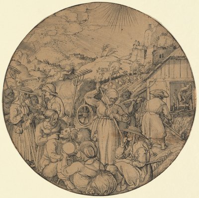 De Hooioogst (Juni) door Jörg Breu the Elder