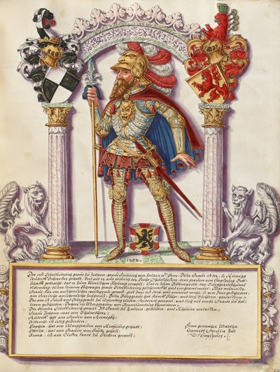 Eitelfriedrich I Hohenzollern door Jörg Ziegler