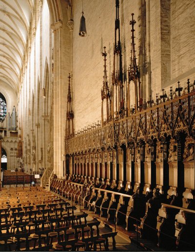 Keulen in de Münster in Ulm door Jörg the Elder Syrlin