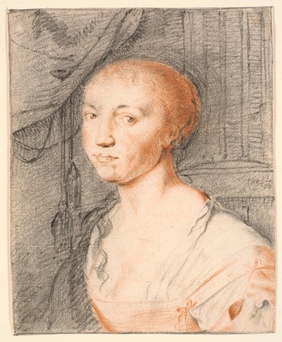 Portret van een jonge dame door Jürgen Ovens