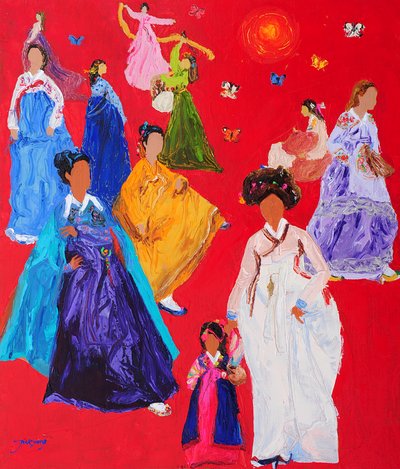 Een kleurrijk hanbok-feest door Jukyong Park