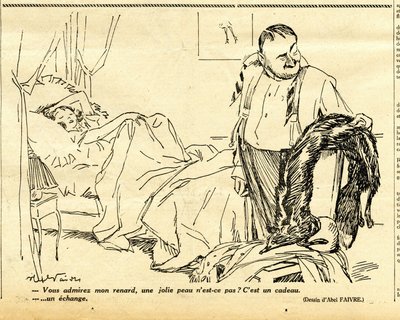 Candide, Satirisch in Z & W door Jules Abel Faivre