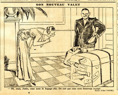Candide, Satirique in N & B door Jules Abel Faivre