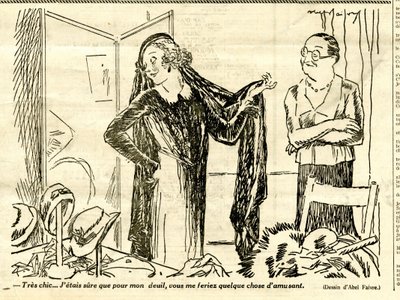 Candide, Satirisch in N & B door Jules Abel Faivre