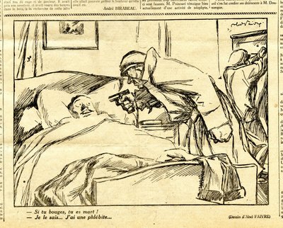 Candide, Satirisch in Z/W door Jules Abel Faivre