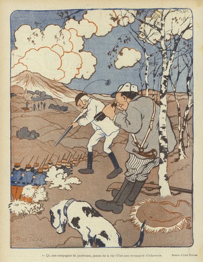Illustratie voor Le Rire door Jules Abel Faivre