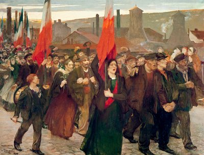 De Staking door Jules Adler