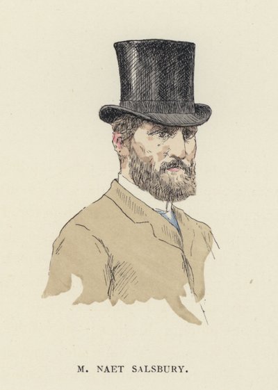 M Naet Salsbury door Jules Arsene (after) Garnier