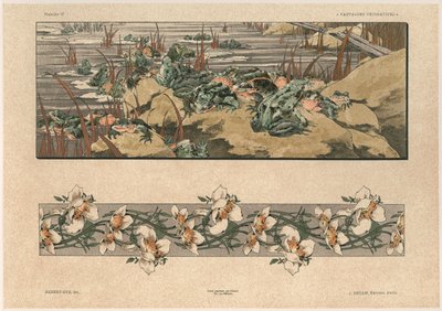 Padden en bloemen, plaat 47 uit 