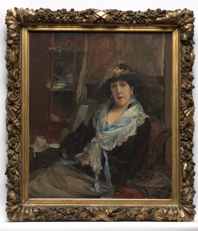 Marie Samary van het Odéon Theater, ca. 1881 door Jules Bastien Lepage