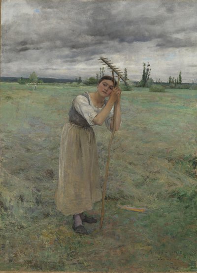 Vermoeide door Jules Bastien Lepage