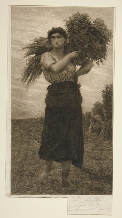 Boerin door Jules Breton