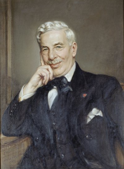 Portret van Maurice Donnay 1859-1945 door Jules Cayron