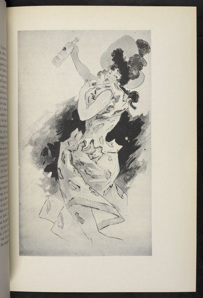 Een danseres. Jules Chéret. Parijs: Maurice Le Garrec door Jules Cheret