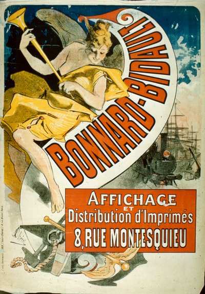 Bonnard-Bidault door Jules Cheret
