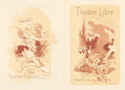 Das Mädchen Elisa; Weihnachtsgeschichte door Jules Cheret