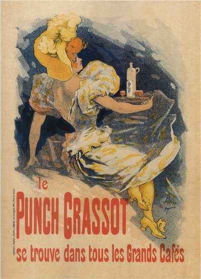 Le Punch Grassot door Jules Cheret