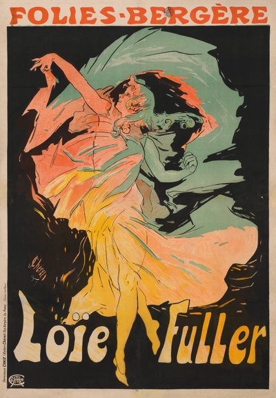 Loie Fuller door Jules Cheret