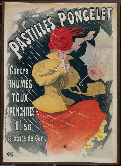 Pastilles Poncelet door Jules Cheret