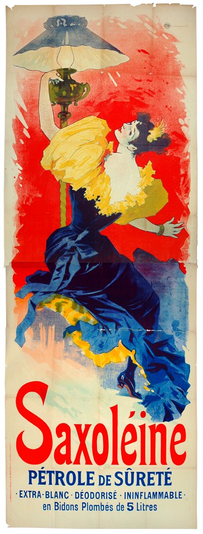 Saxoleine door Jules Cheret