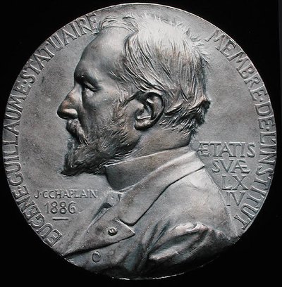 Eugene Guillaume door Jules Clement Chaplain