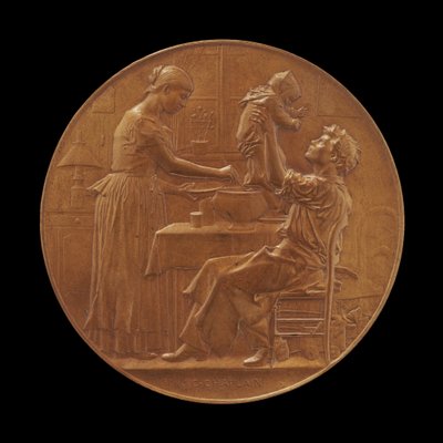 Familiewaarden [voorzijde] door Jules Clement Chaplain