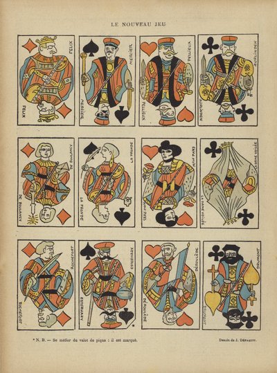 Illustratie voor Le Rire door Jules Depaquit