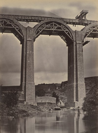 Pont-de-Buis, aan de Doufine, Frankrijk door Jules Duclos