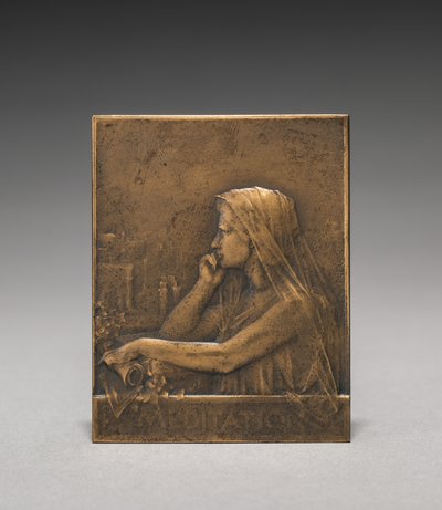 Medaille voorzijde door Jules Dupré