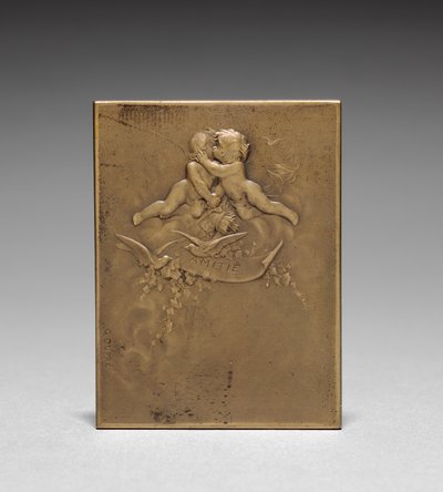 Medaille keerzijde door Jules Dupré