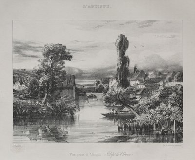 Uitzicht nabij Alençon, 1839 door Jules Dupré