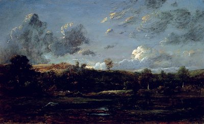 In de Landes door Jules Dupré