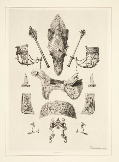 Armes de la Collection de M. de Nieuwerkerque door Jules Ferdinand Jacquemart