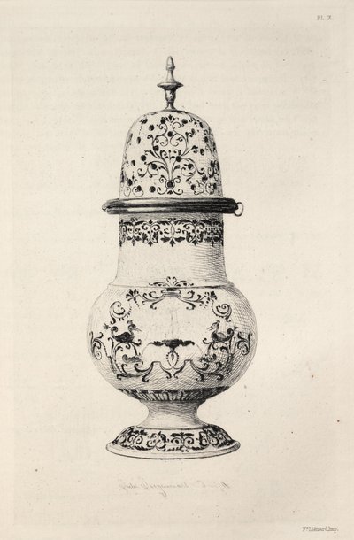 Geschiedenis van de Keramische Kunst: Een Beschrijvende en Filosofische Studie van de Pottenbakkerij...Plate IX, 1877 door Jules Ferdinand Jacquemart