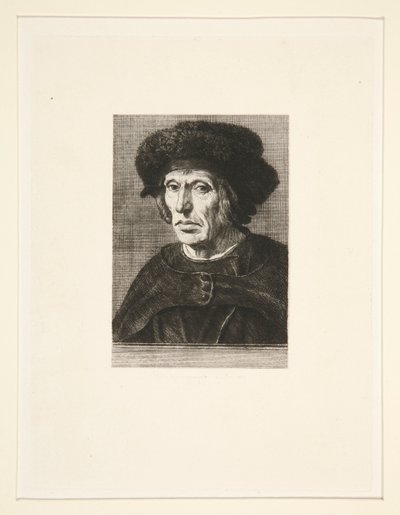 Jacob Willemz van Heem (de kunstenaar) door Jules Ferdinand Jacquemart