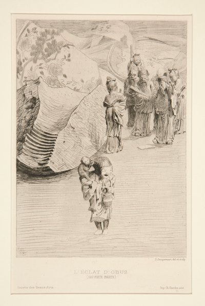 L door Jules Ferdinand Jacquemart