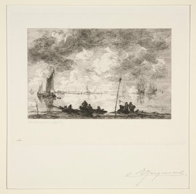 De Moerdijk door Jules Ferdinand Jacquemart