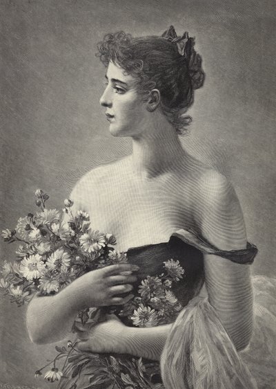 Een zoet boeket door Jules Frederic Ballavoine