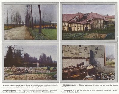 Rondom Frignicourt, Courdemanges, Courdemanges, Frignicourt door Jules Gervais Courtellemont