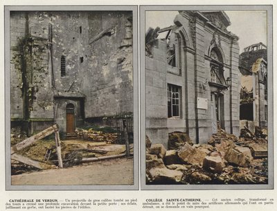 Kathedraal van Verdun, College Sainte-Catherine door Jules Gervais Courtellemont