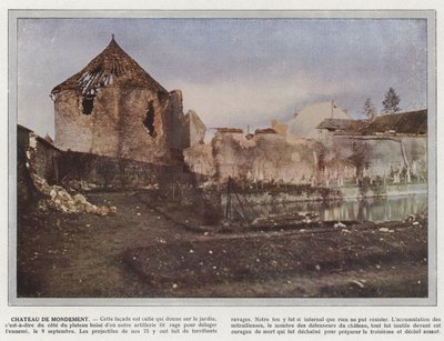 Kasteel van Mondement door Jules Gervais Courtellemont
